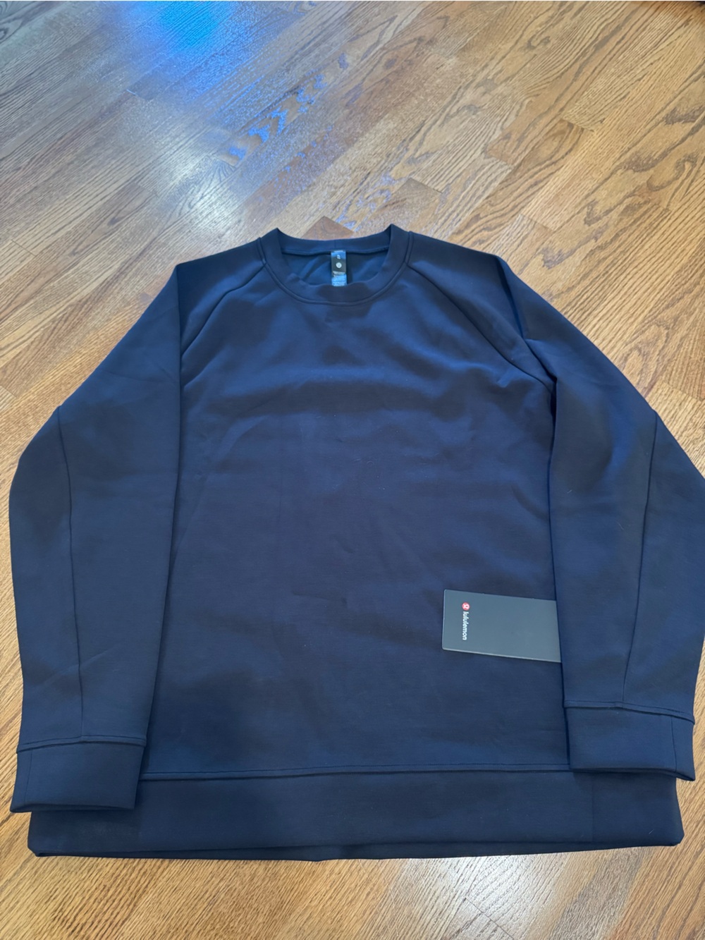 Lululemon Smooth Spacer Crew - Black XL